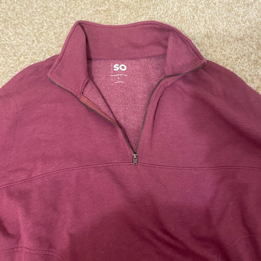 🌅 SO The Lounge Life Tunic in L magenta
